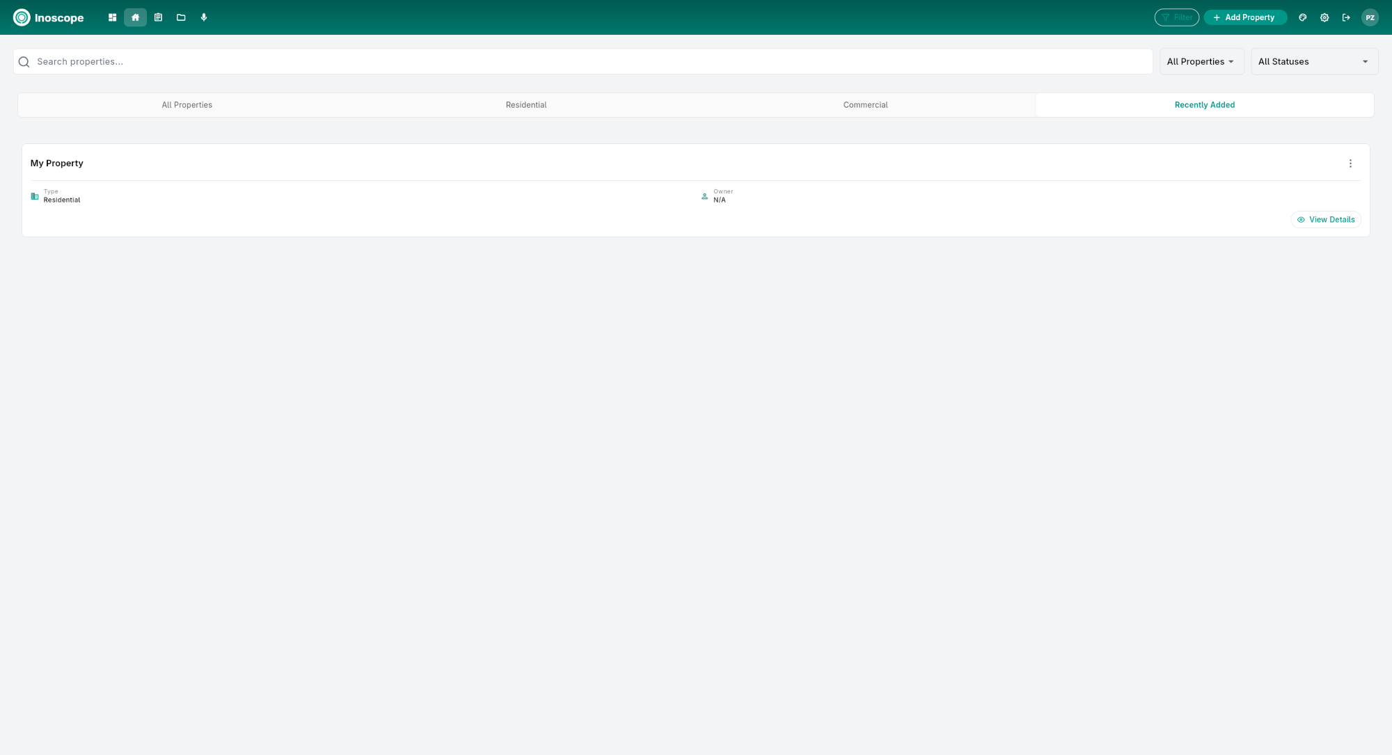 Properties — All tab